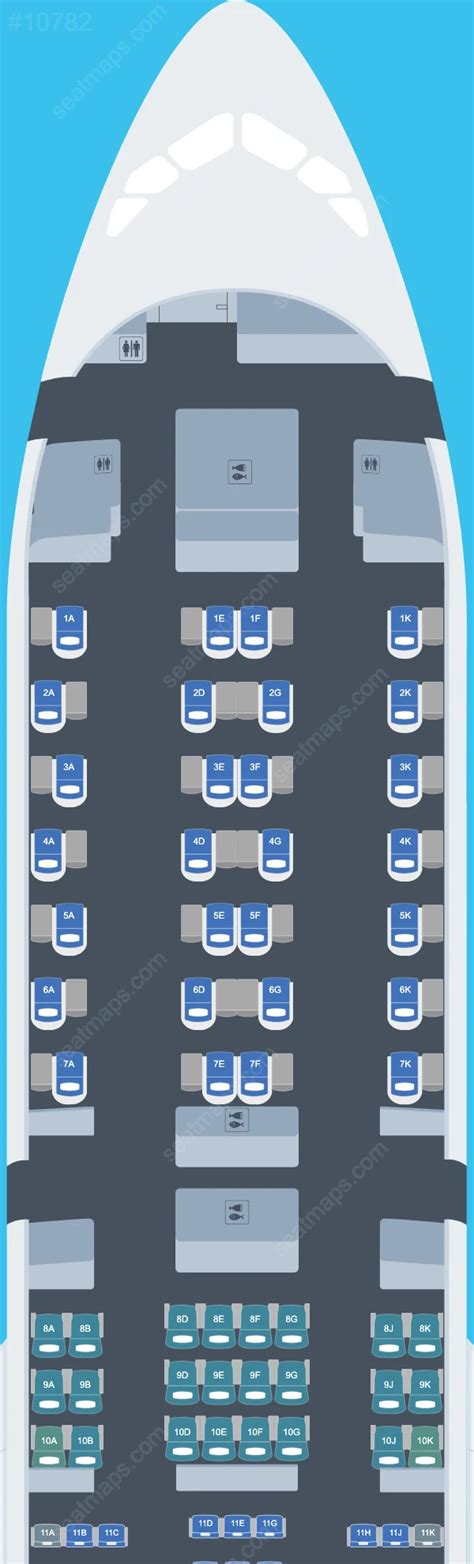 turkish airlines a350 seat map.